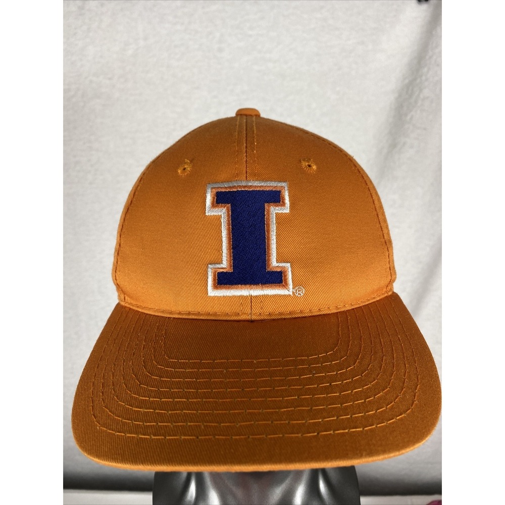 Illinois Fighting Illini Orange Snapback Adult Adjustable Ball Cap NCAA Big‎ 10